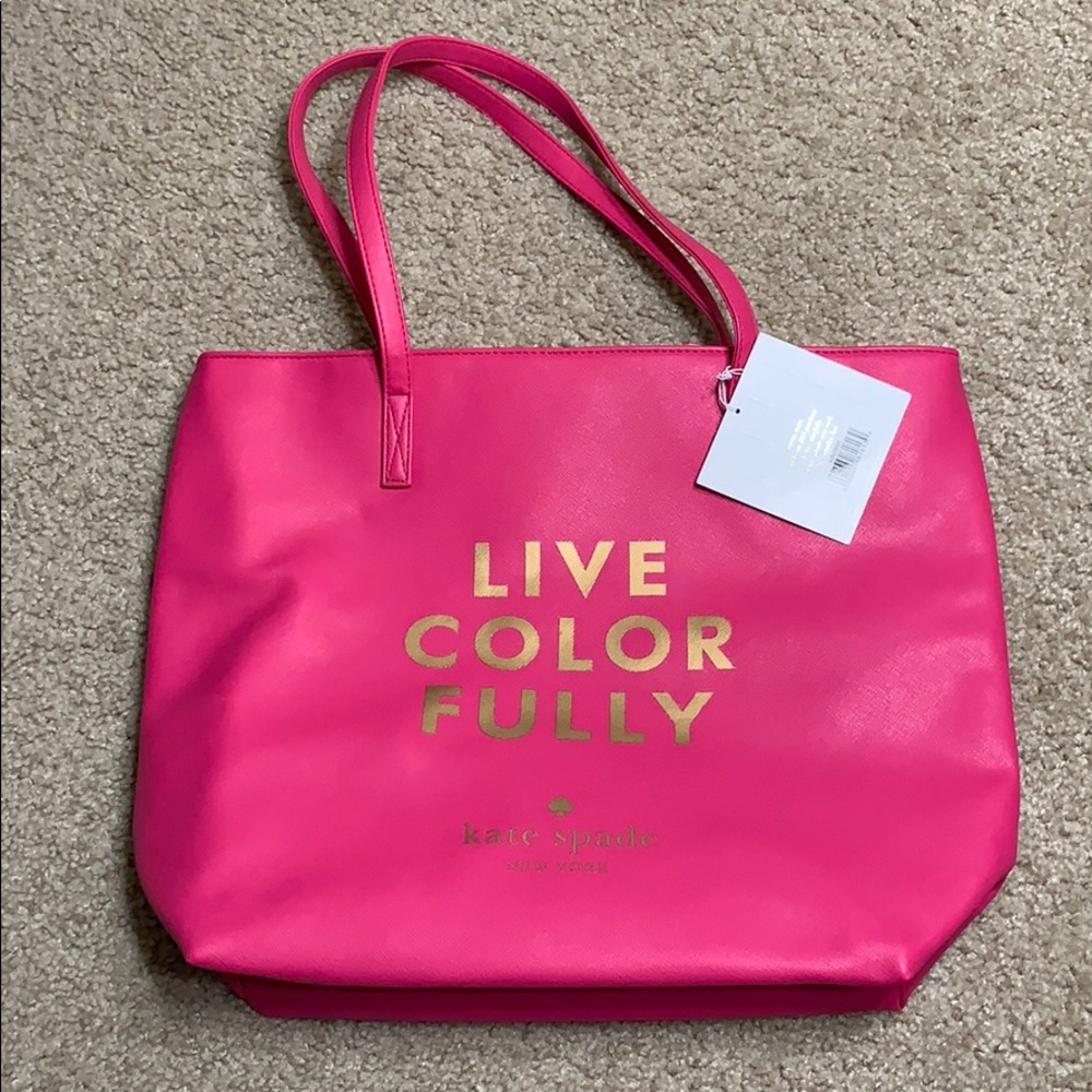Kate Spade “Live Colorfully” Tote